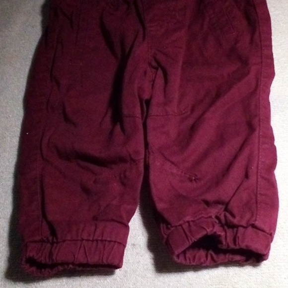 Cat & Jack 3-6 Months Baby Boys Outfit, Button Up Bodysuit & Lined Pants Set - Picture 9 of 12